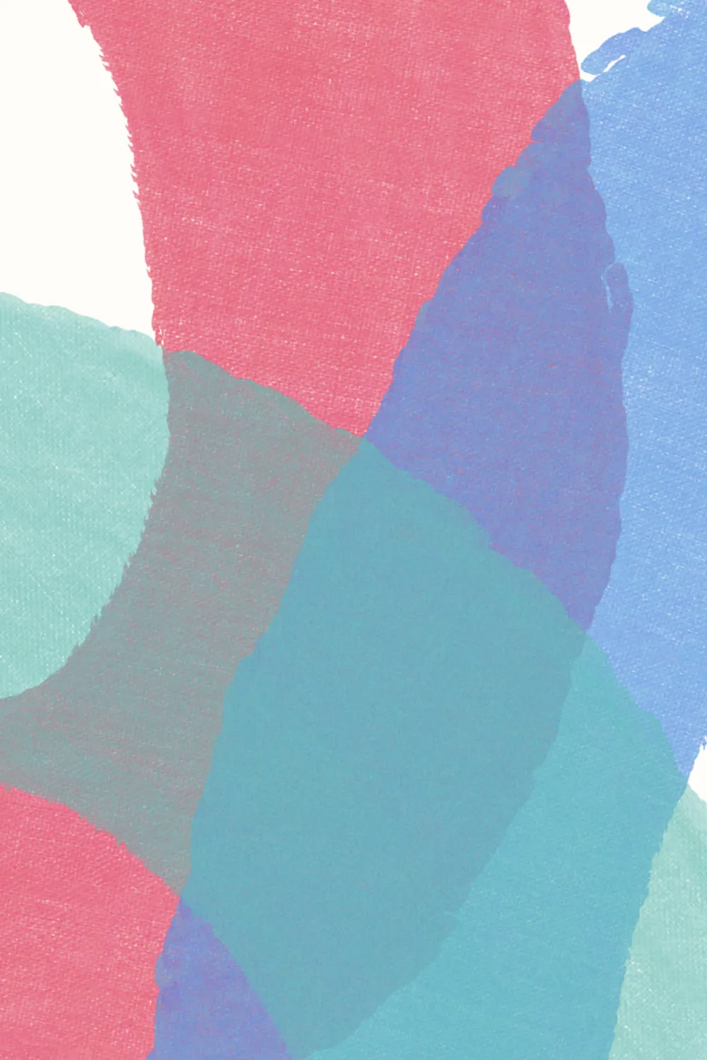 Bunte Abstrakte Squiggles Fototapete