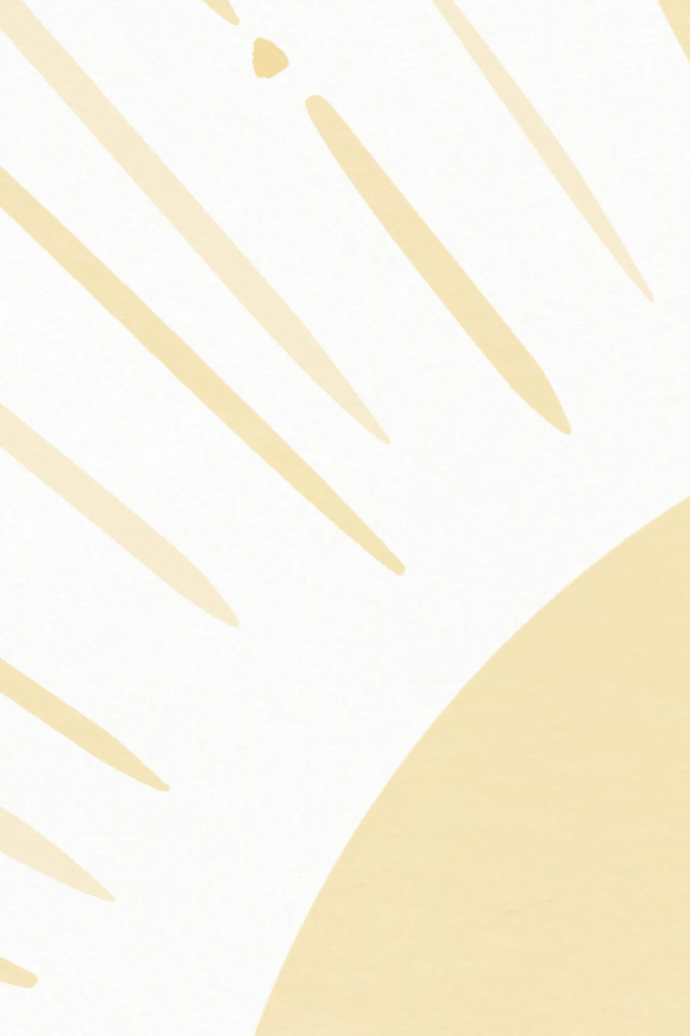 Mural Infantil Amarillo Boho Sunshine