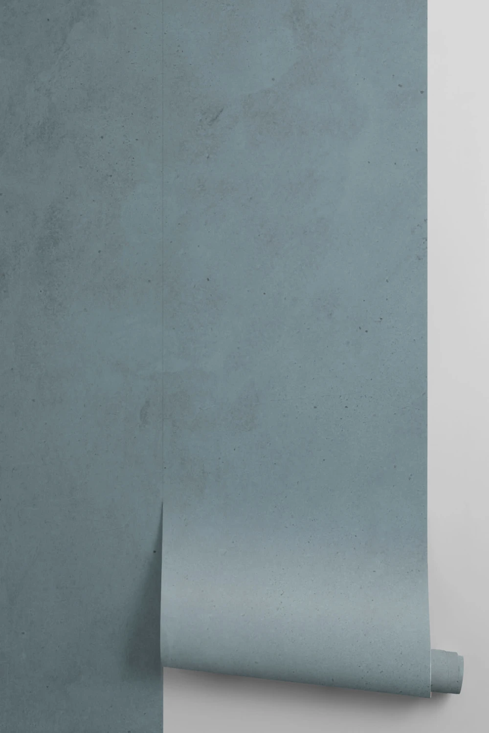 Mural de papel de parede de cimento com textura azul
