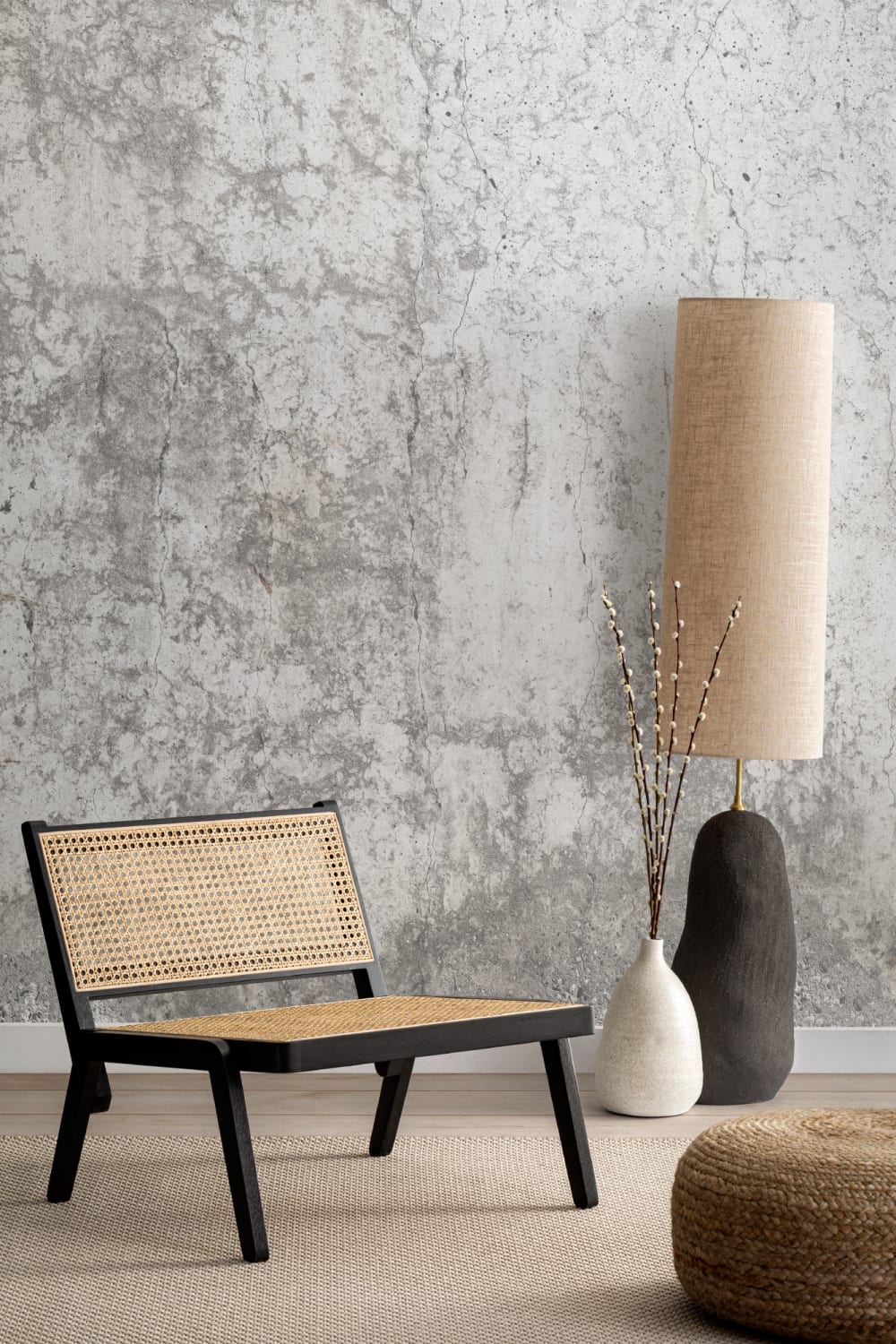Distressed Concrete Wallpaper Mural