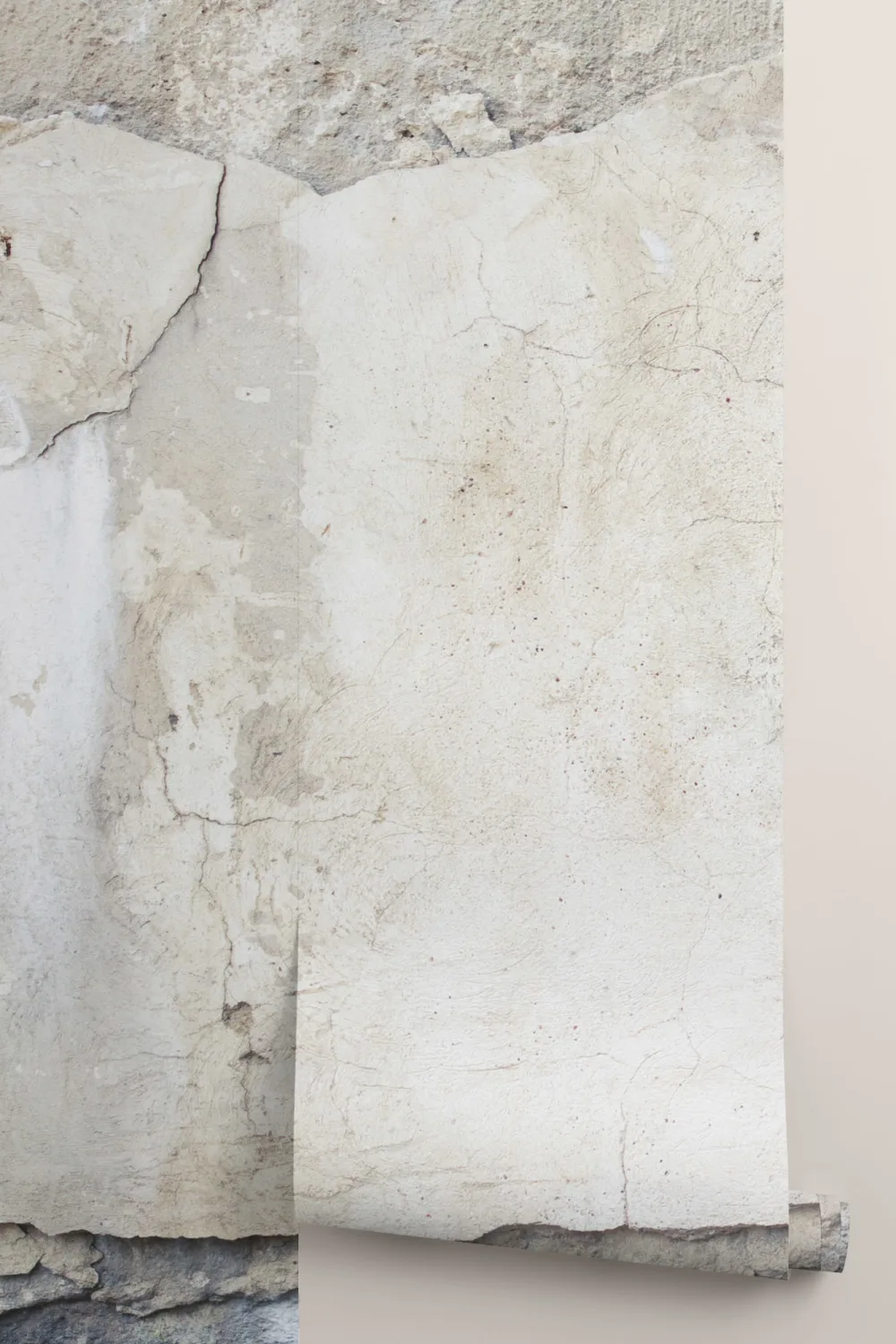 Broken & Cracked Concrete Wallpaper Mural