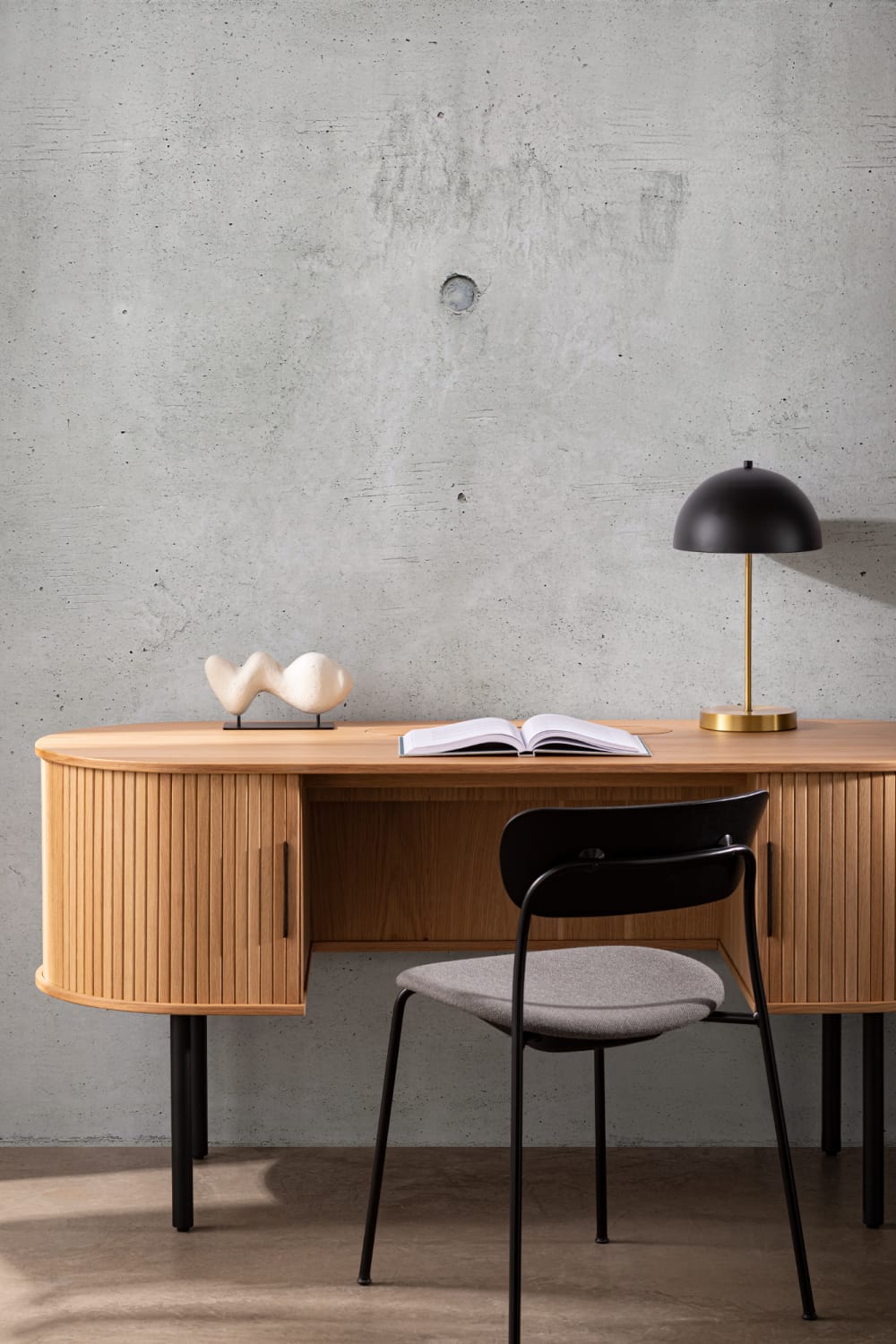 Moderne Betonblok Muurschildering