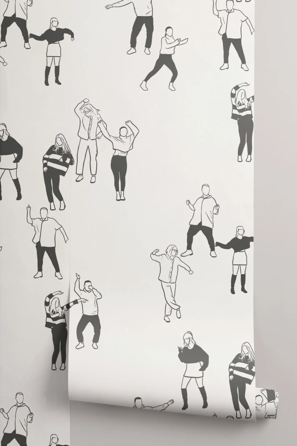 Dansende mennesker Bakgrunn