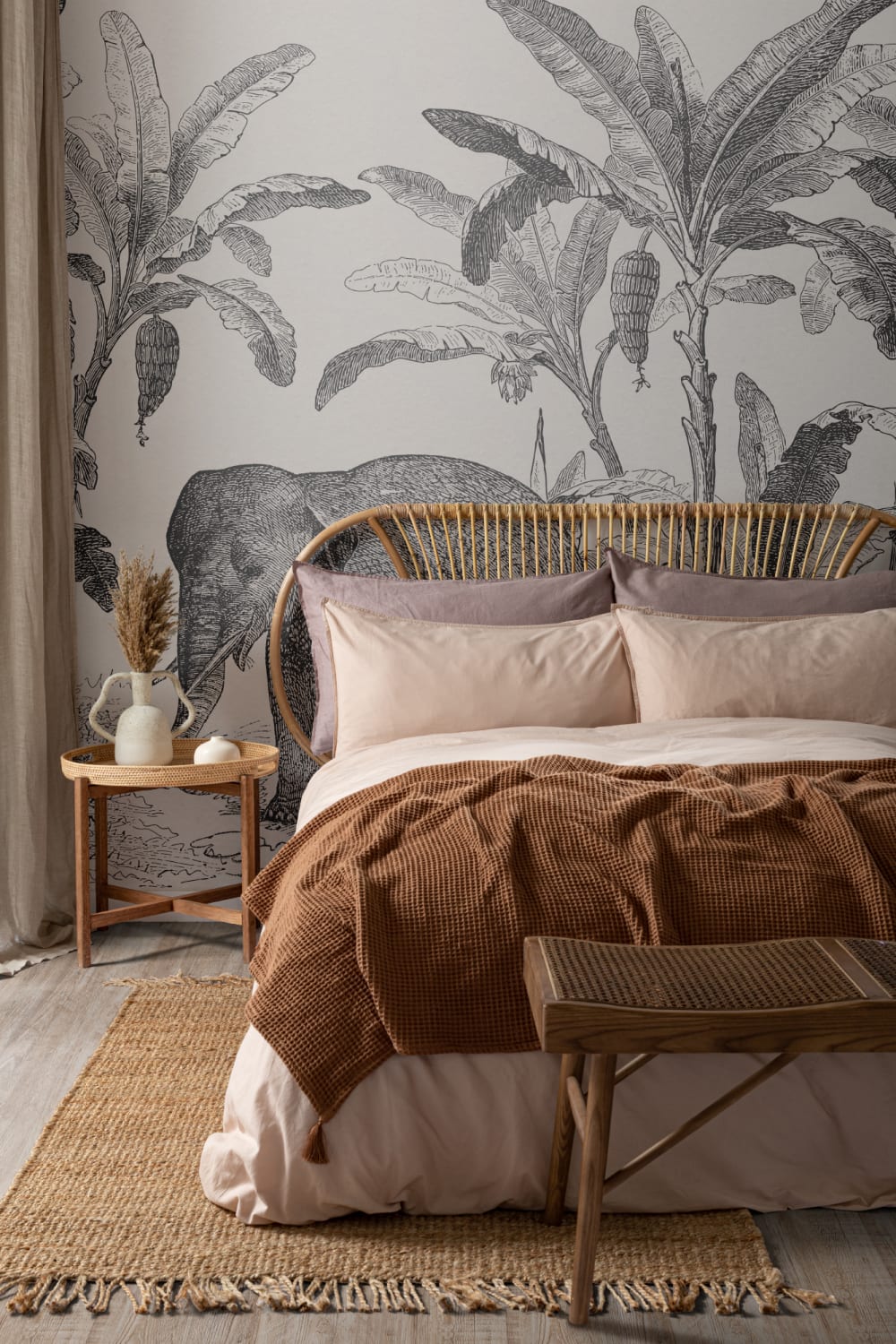 Loxodonta Vintage Explorer Wallpaper Mural