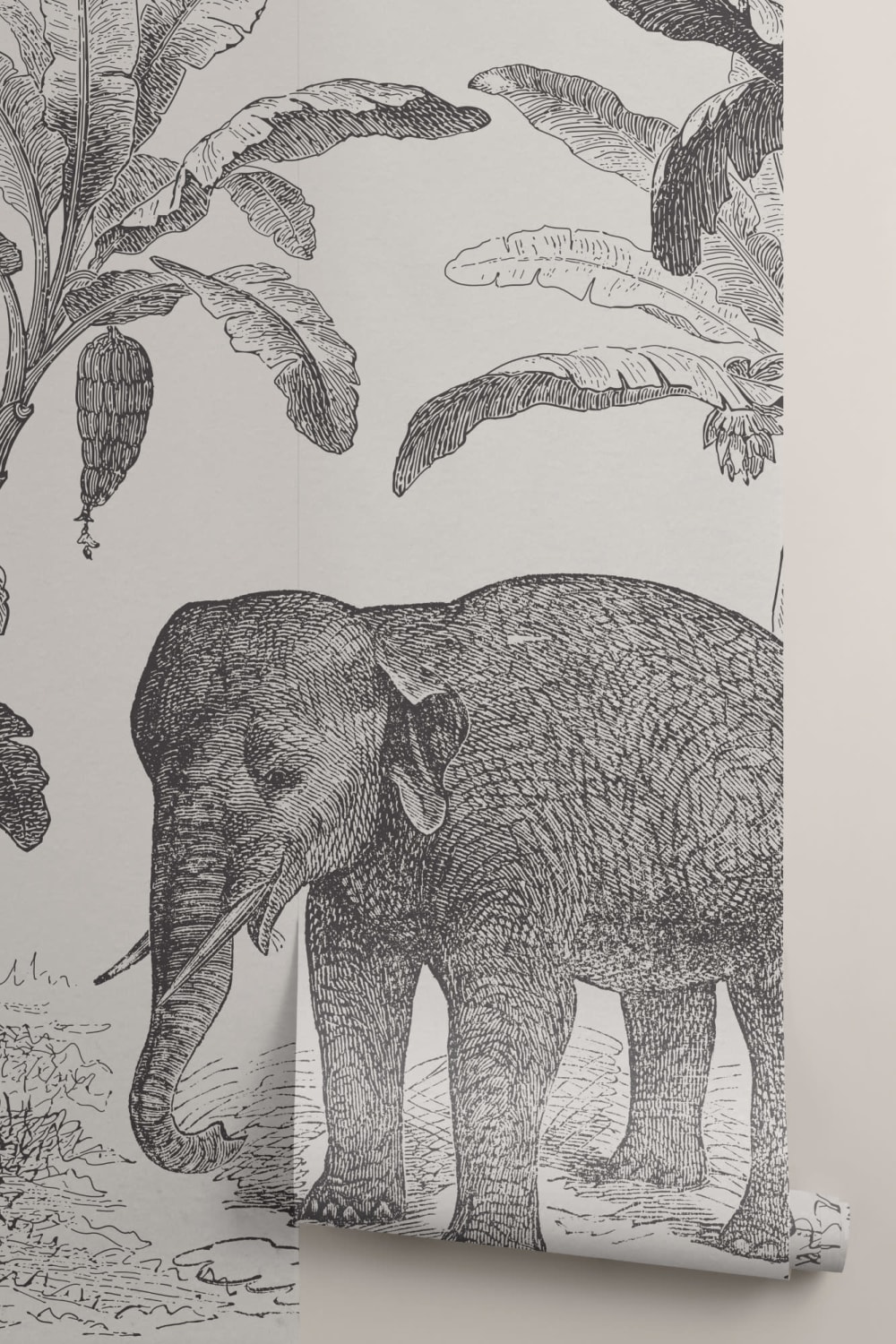 Loxodonta Vintage Explorer Wallpaper Mural