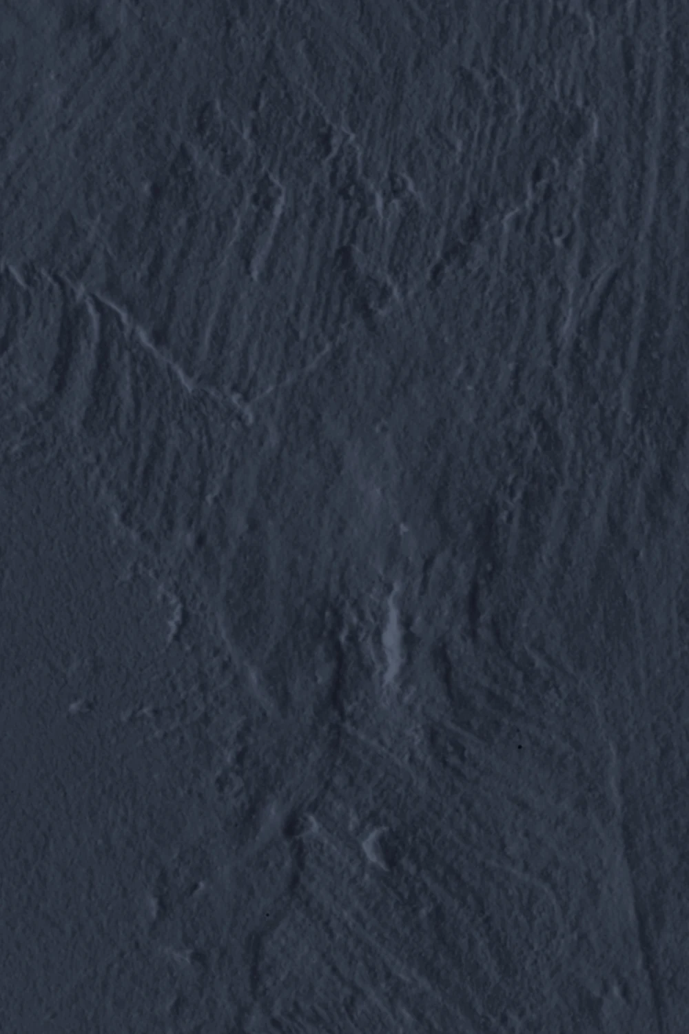 Modern Plaster Effect Mural in Navy