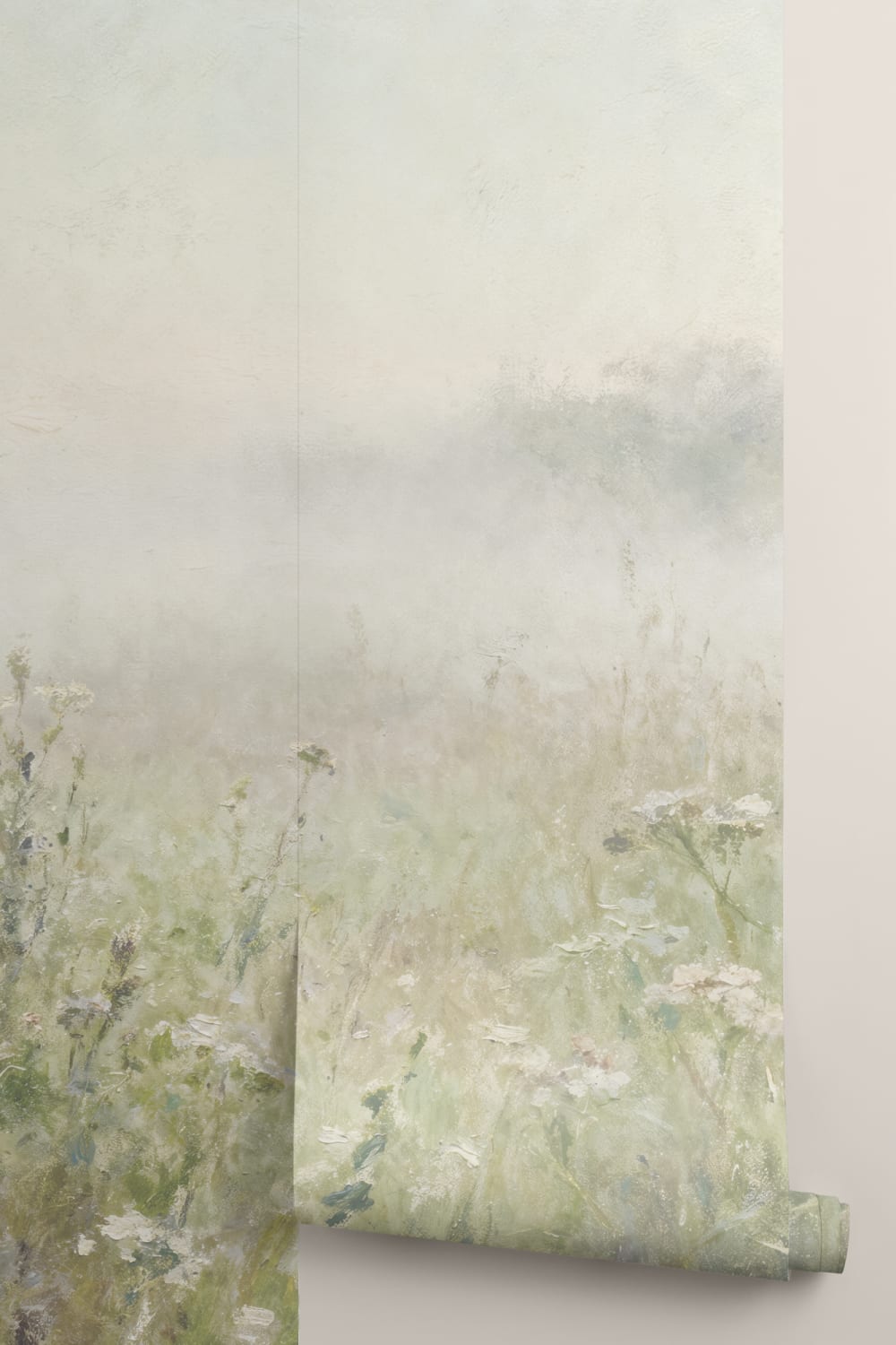 Mural de papel pintado Multicolor Quiet Meadow Light Nature