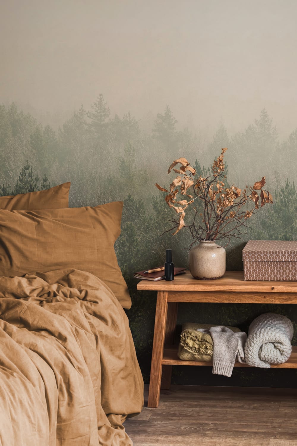 Amidst the Mist Wallpaper Mural