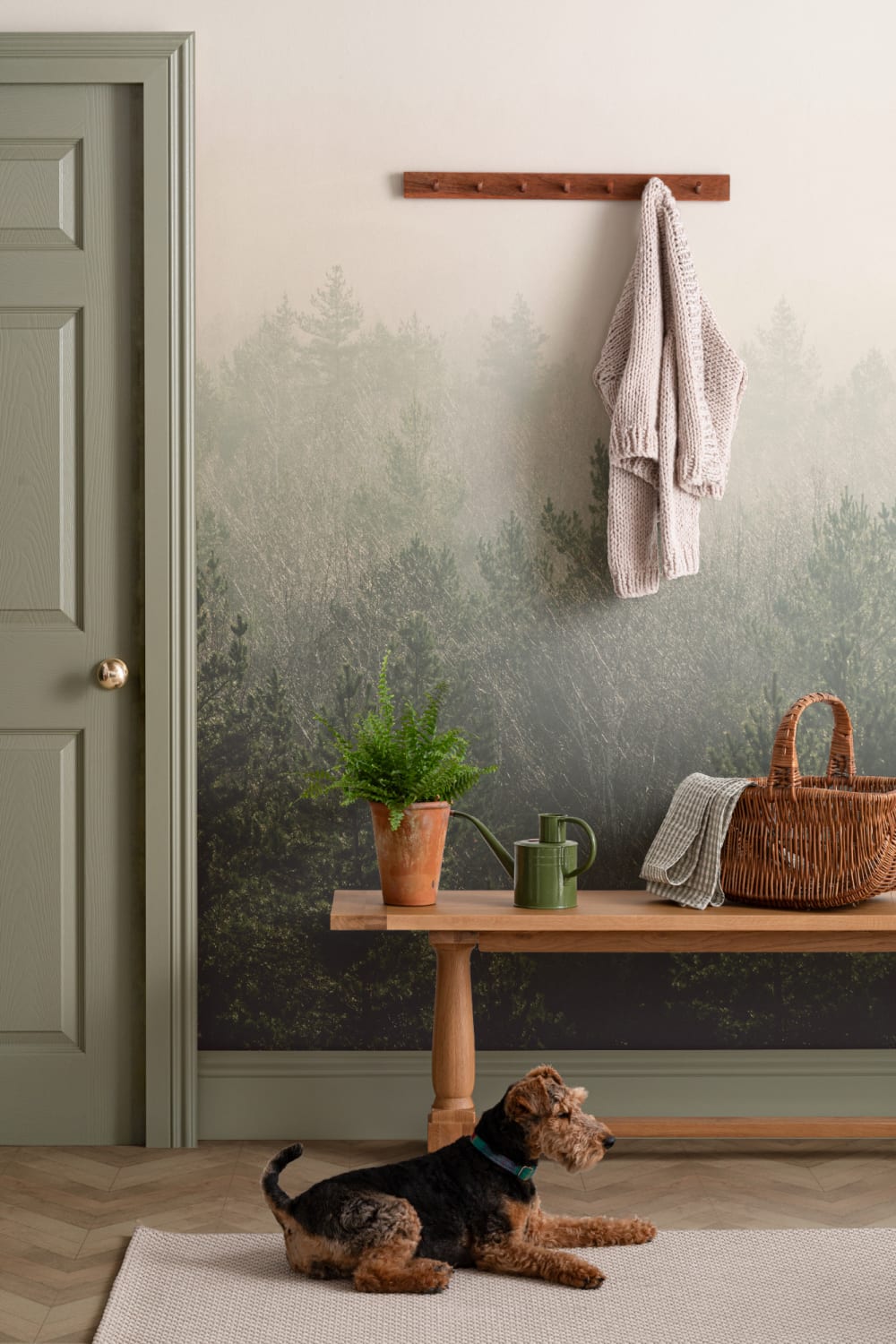 Amidst the Mist Wallpaper Mural