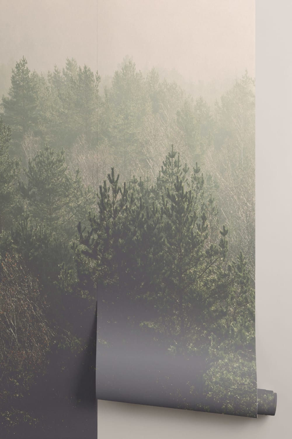 Amidst the Mist Wallpaper Mural