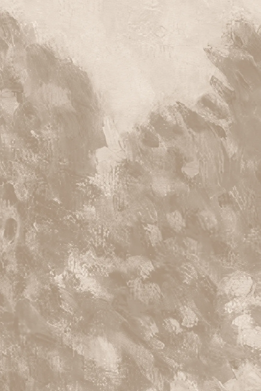 Vintage Rainy Forest Wall Mural in Earthy Neutrals