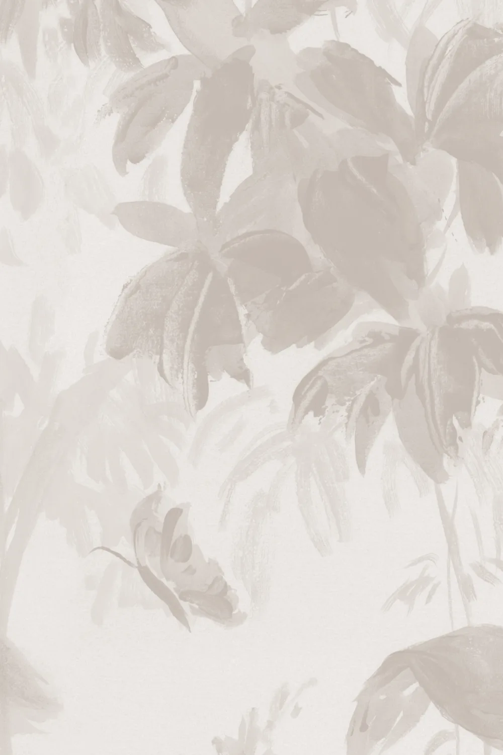 Pastel Botanical Sanctuary Nature Atmosphere Wall Mural