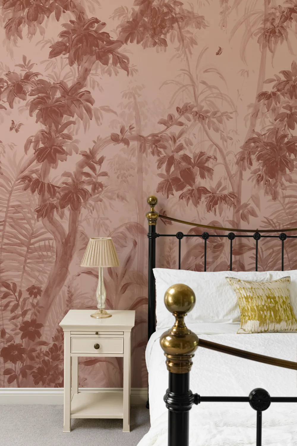 Terracotta Jungle Escape Botanical Wallpaper Mural