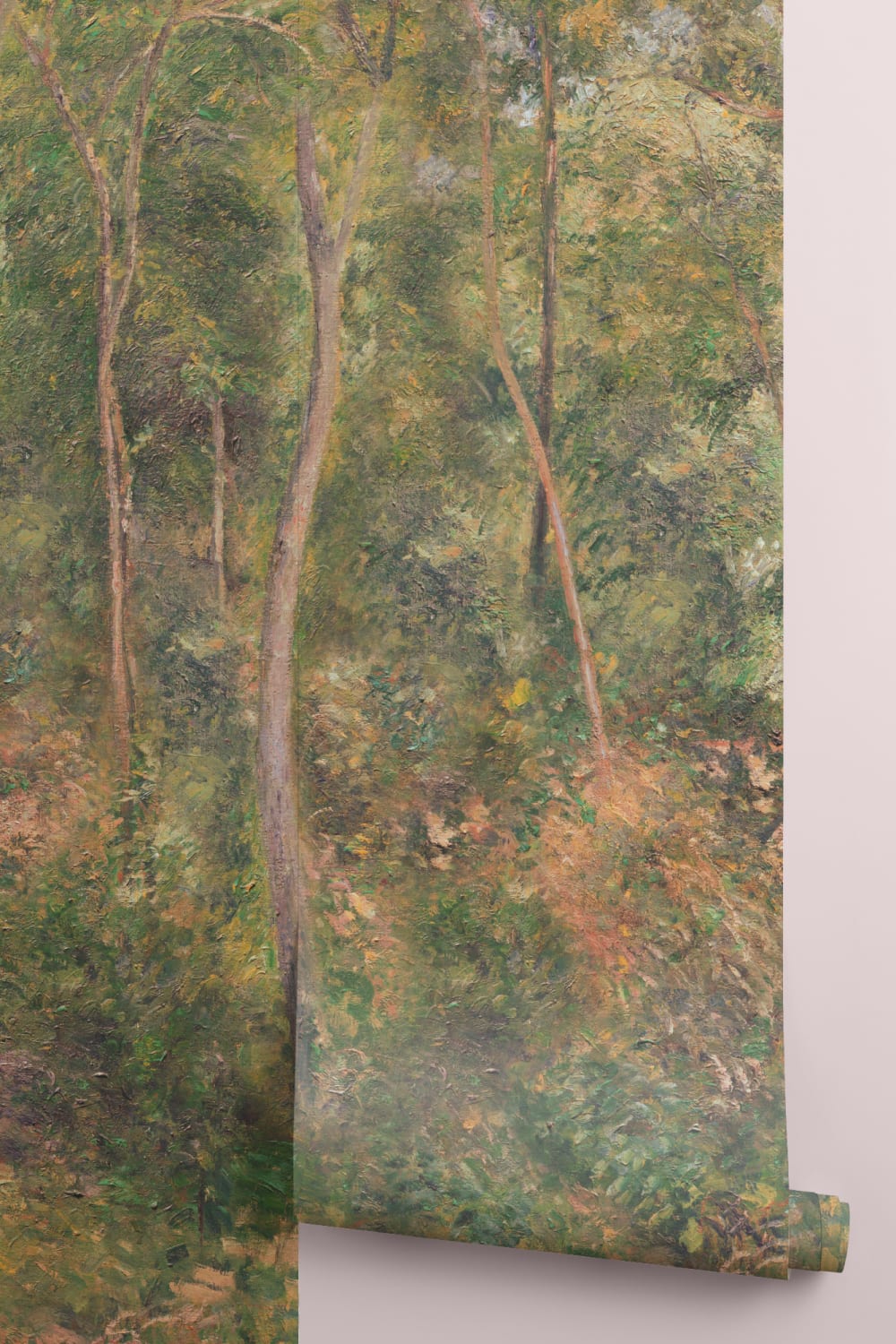 Classic Wild Woodland Oil Painting Mural