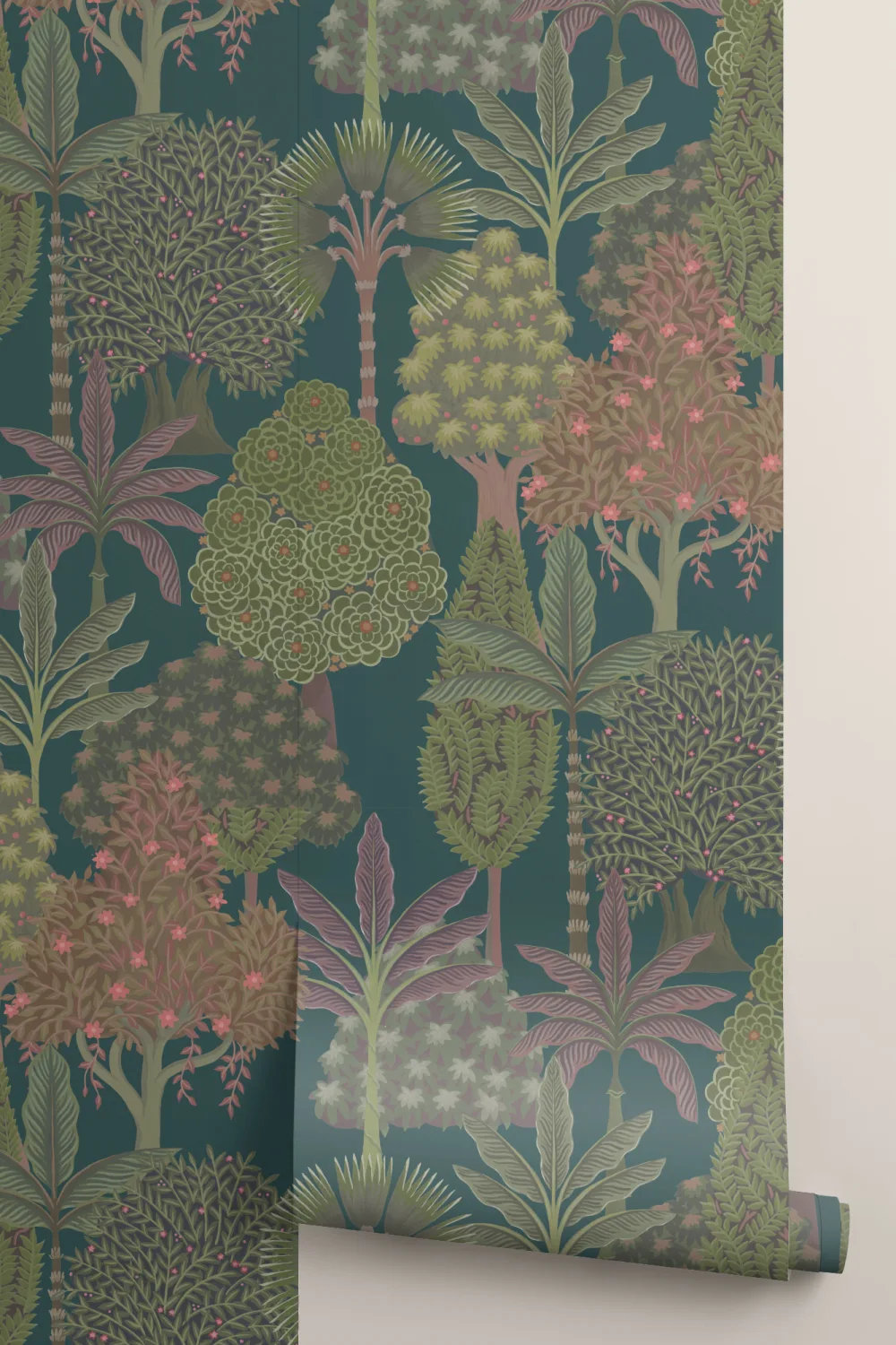 Green Satpura Range Mural