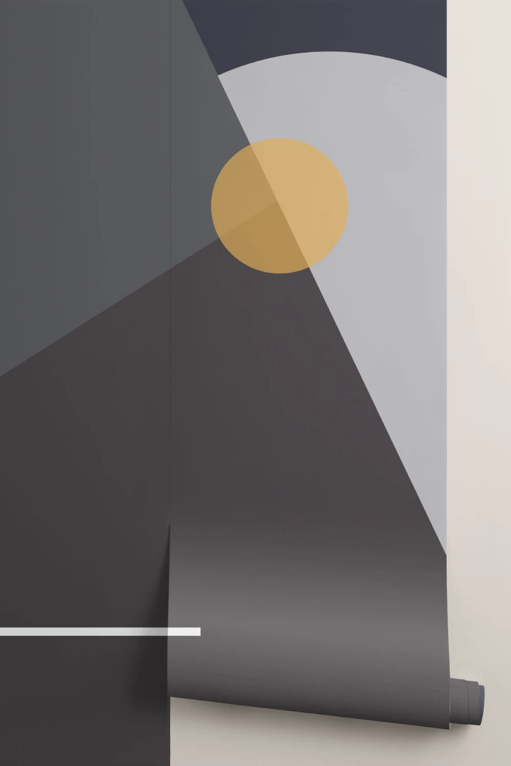 Fototapete Mid Century Moderne Linien und Formen