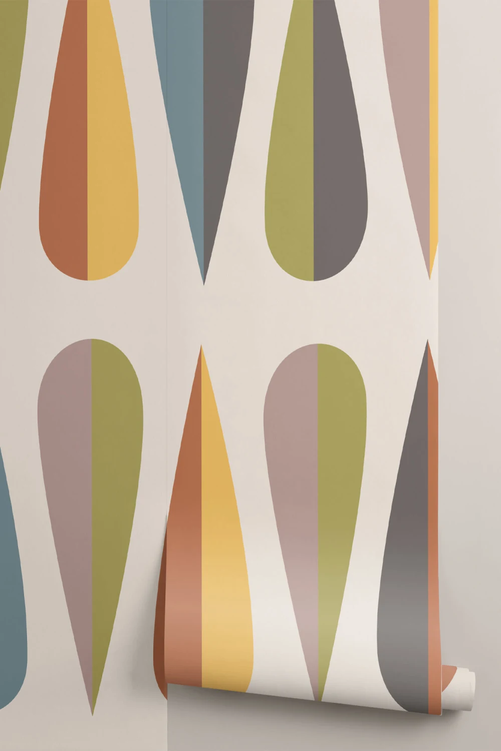 Wegner Colorful Retro Wallpaper Mural