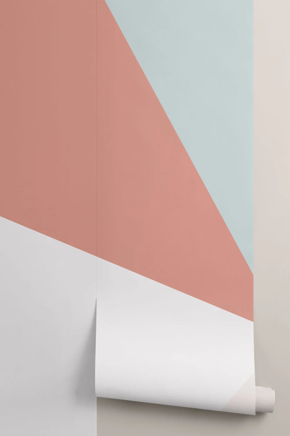 Carta da Parati Geometrie Pastello Oversize
