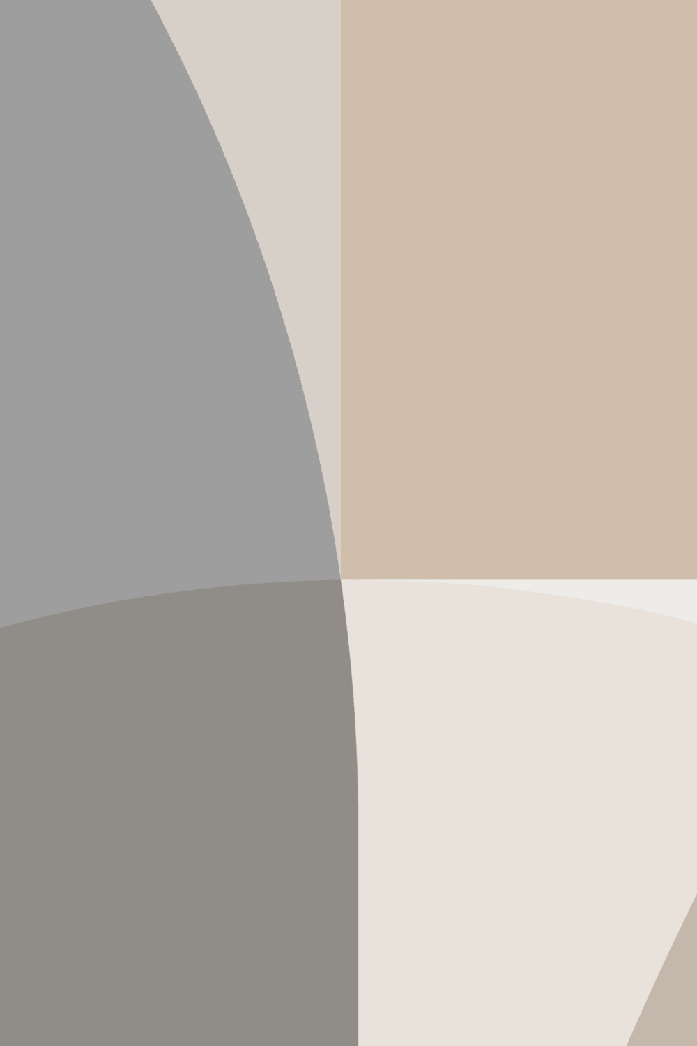 Neutralna geometryczna nowoczesna wielokolorowa fototapeta z grafiką