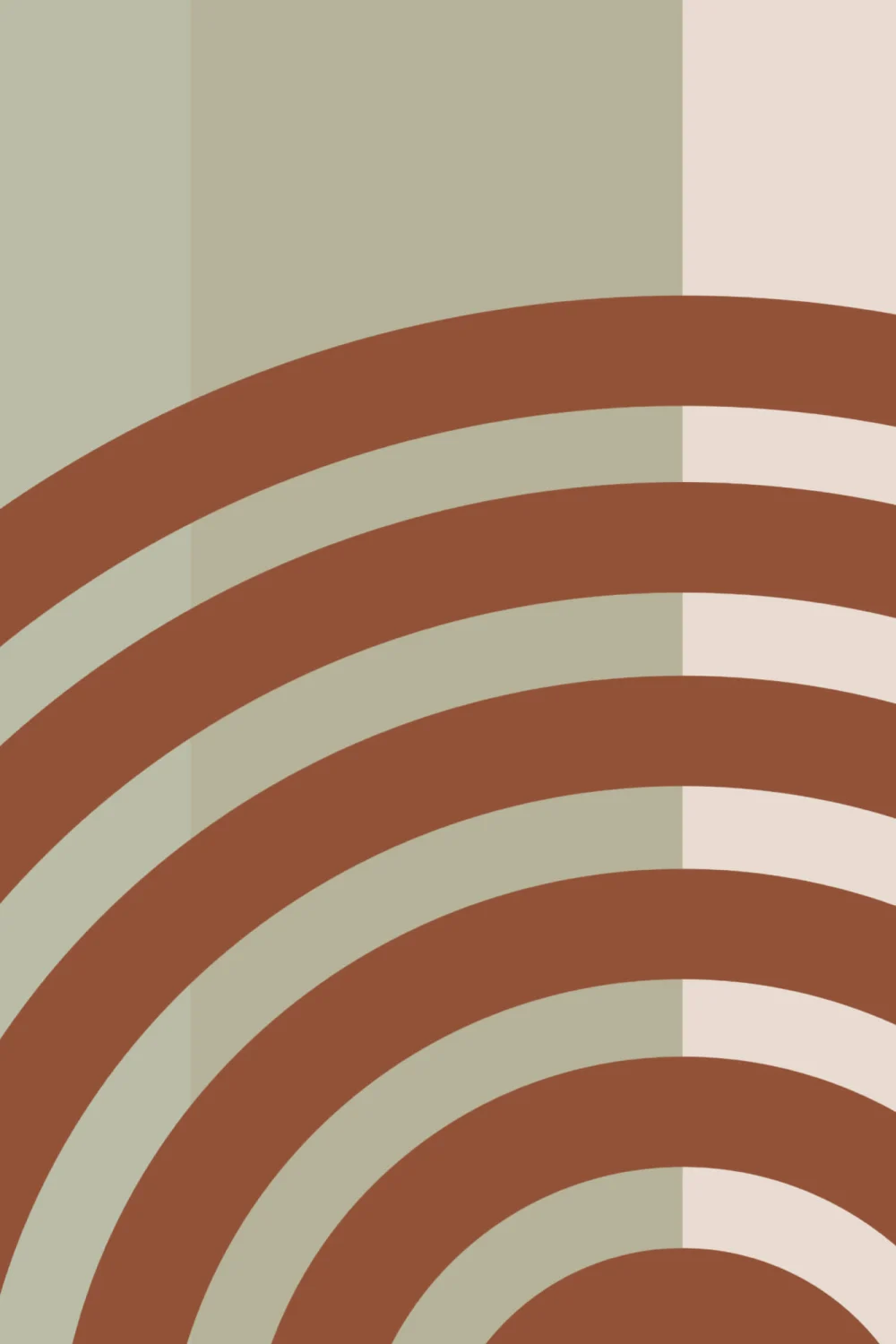 Klassinen retro geometrinen kuvatapetti