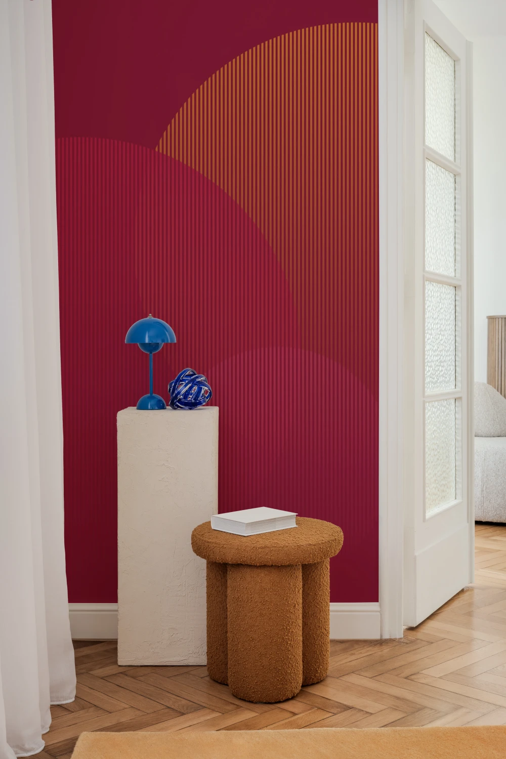 Viva Magenta Wallpaper Mural