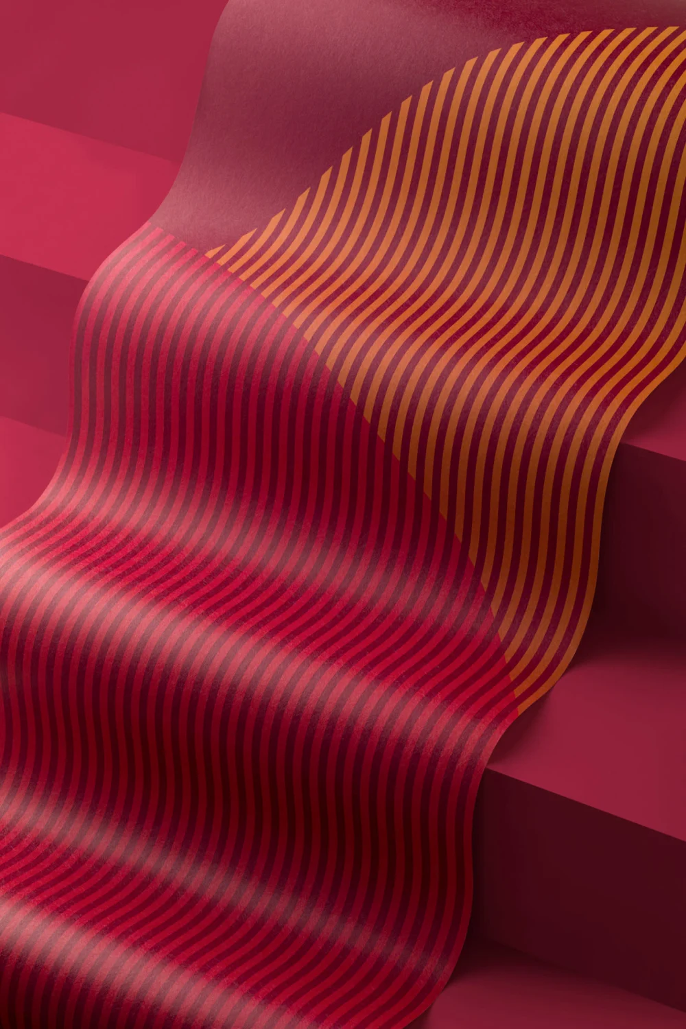 Viva Magenta Wallpaper Mural