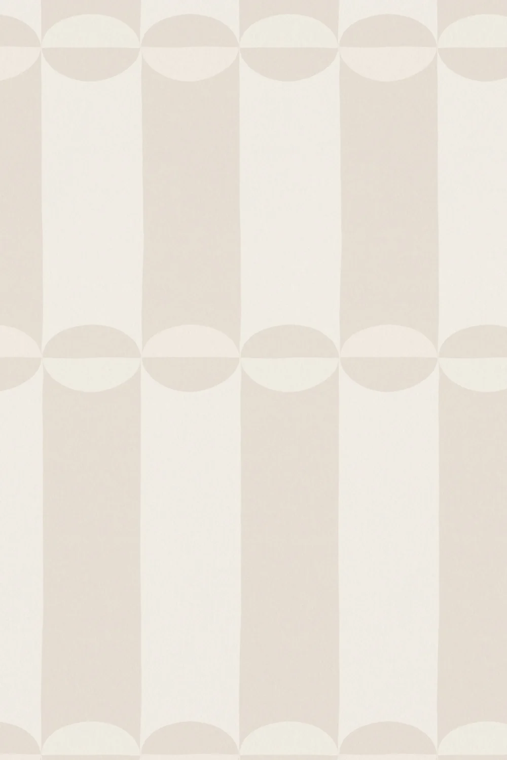 Rørformet beige geometrisk stribet moderne mønster fototapet