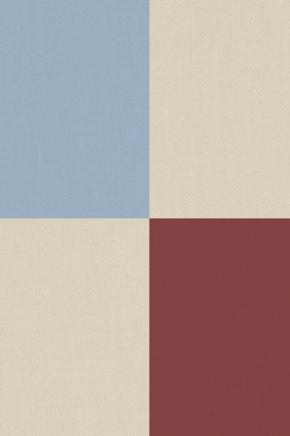 Veelkleurige retro geometrische geruite moderne muurschildering