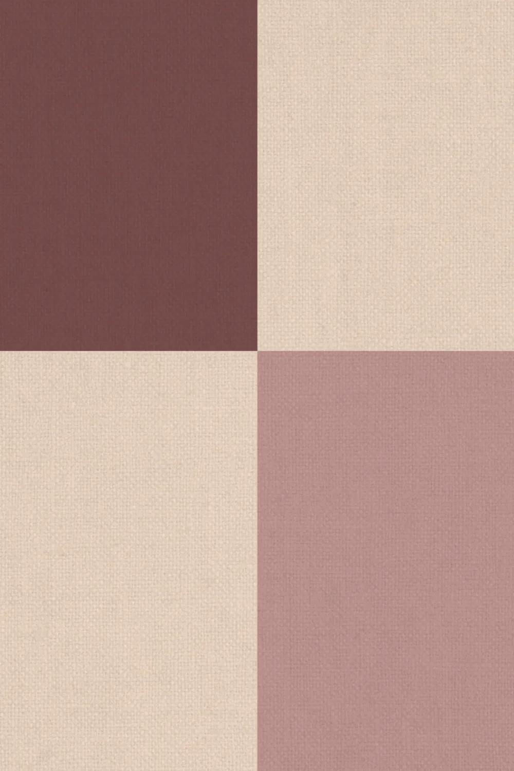 Pink Checkerboard Pattern Retro Wall Mural for Fun Vibes