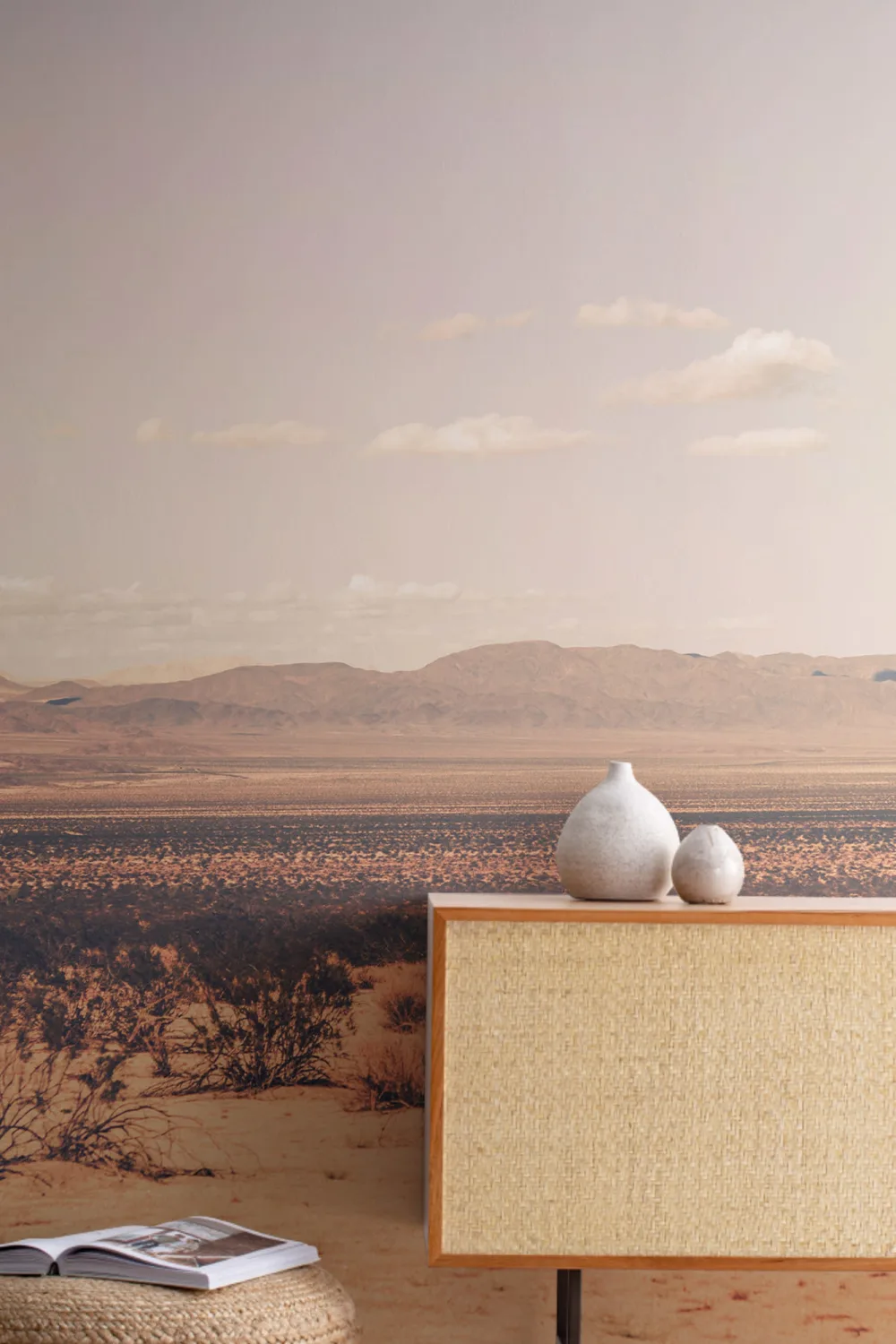 Arid Desert Wallpaper Mural
