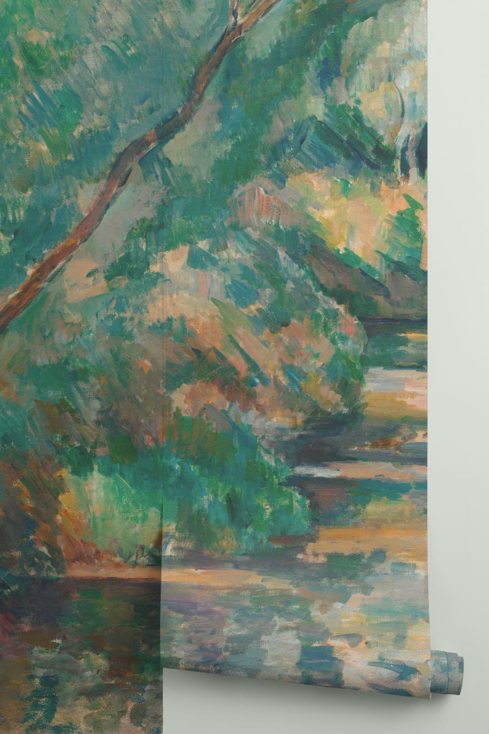 Le papier peint panoramique Brook dans les tons naturels classiques