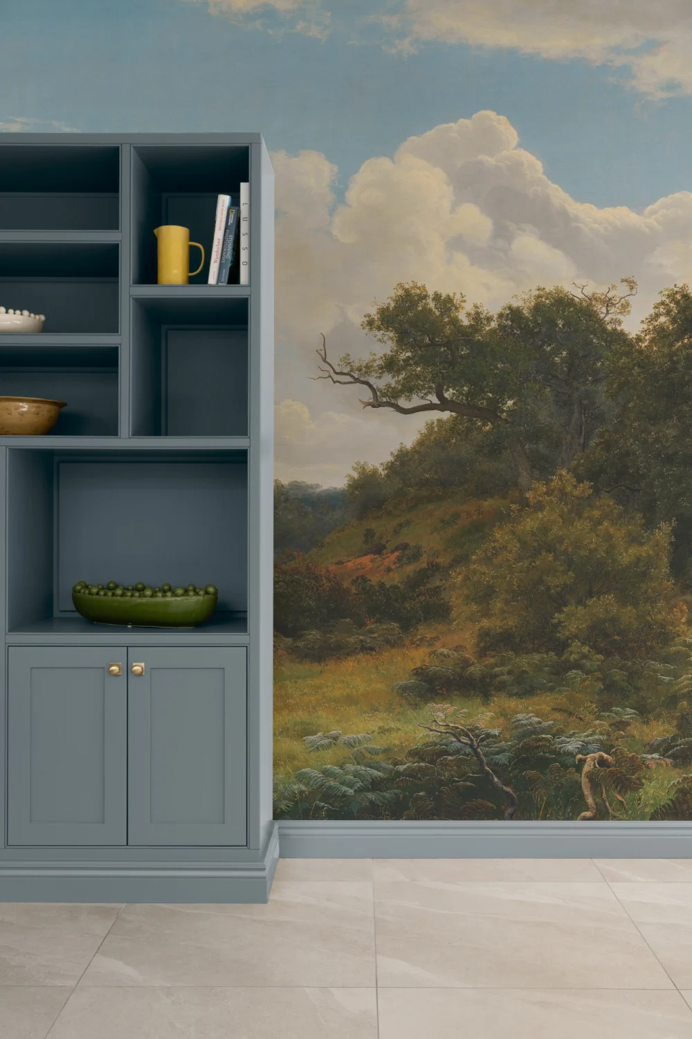 Classic Countryside Landscape Wall Mural Doe Glade by P. C. Skovgaard