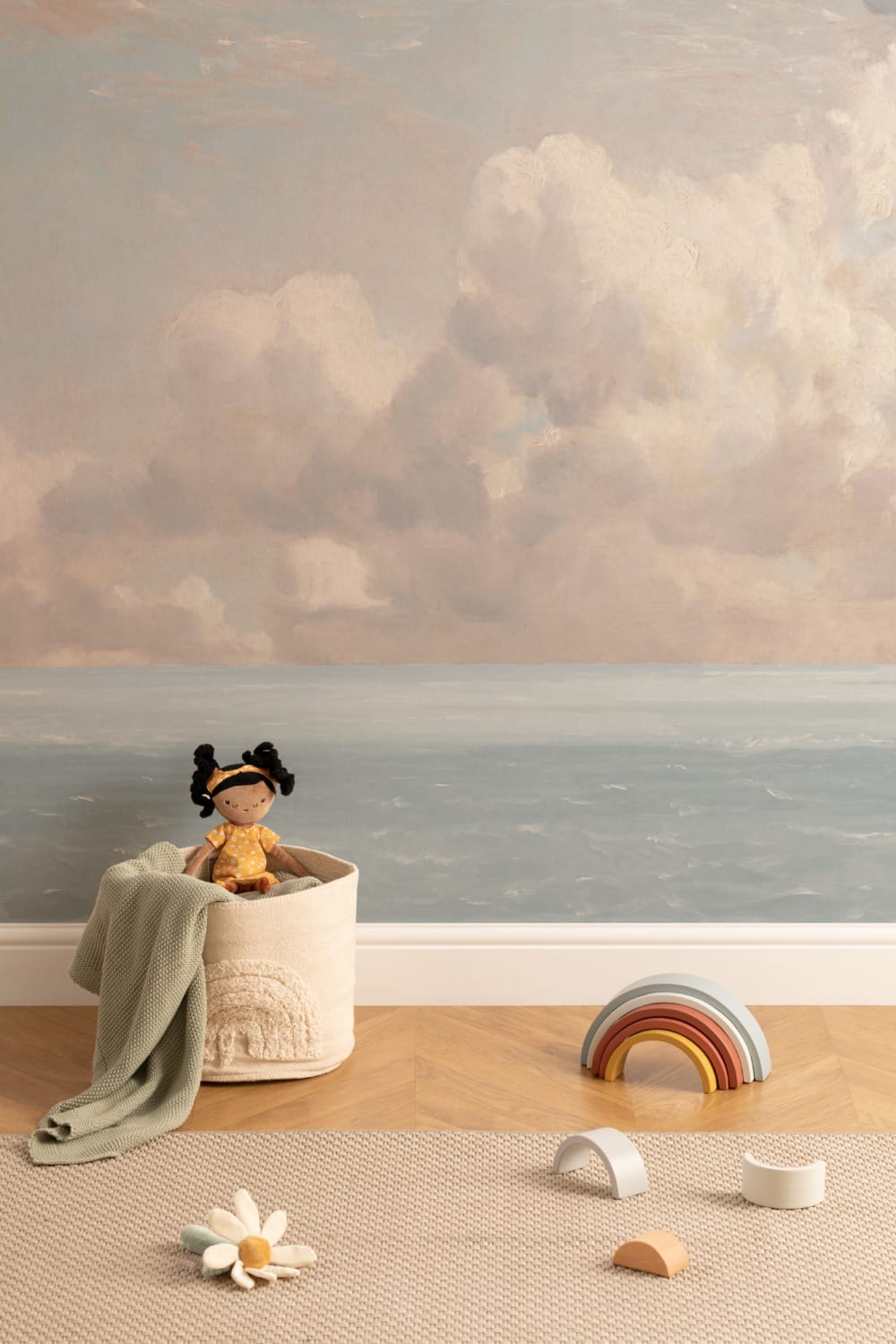 Pastel John Constable Seascape Painting Mural
