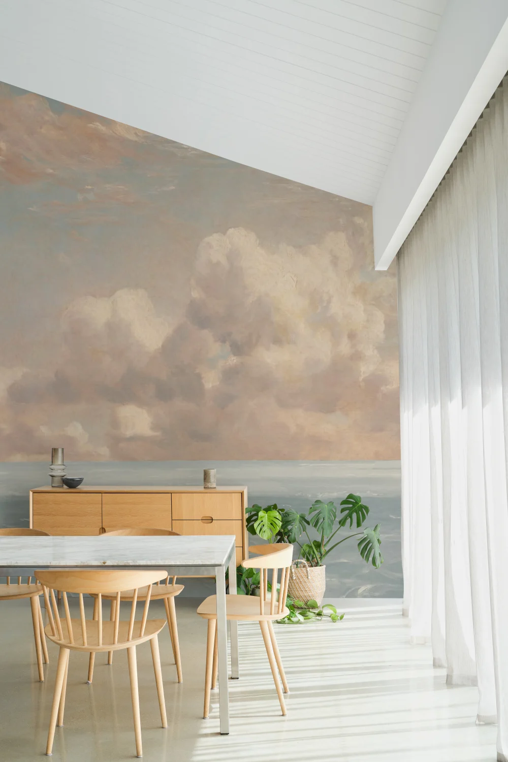 Pastel John Constable Seascape Painting Mural