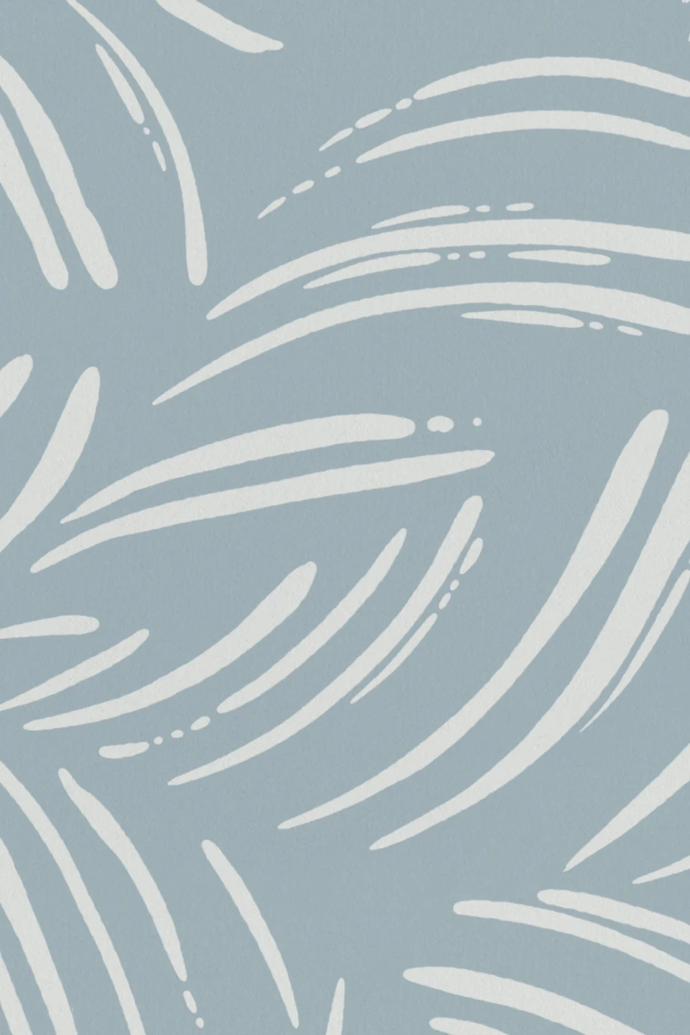 Blue Abstract Pattern Mural For A Calming Ambience