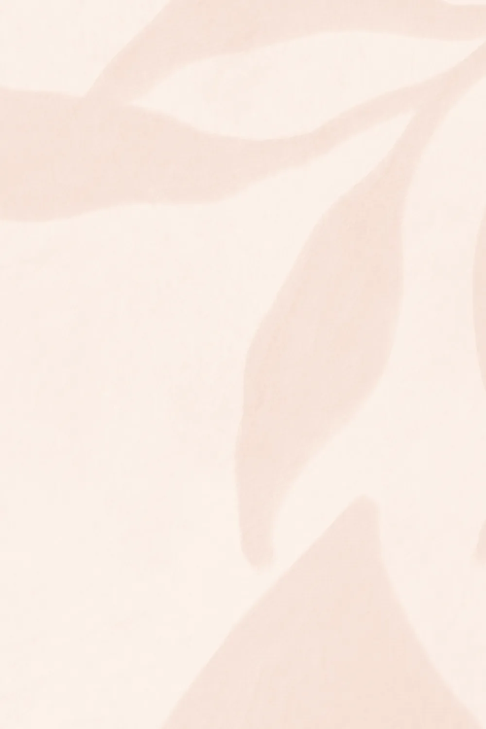 Pink Olive Tree Branch Mural