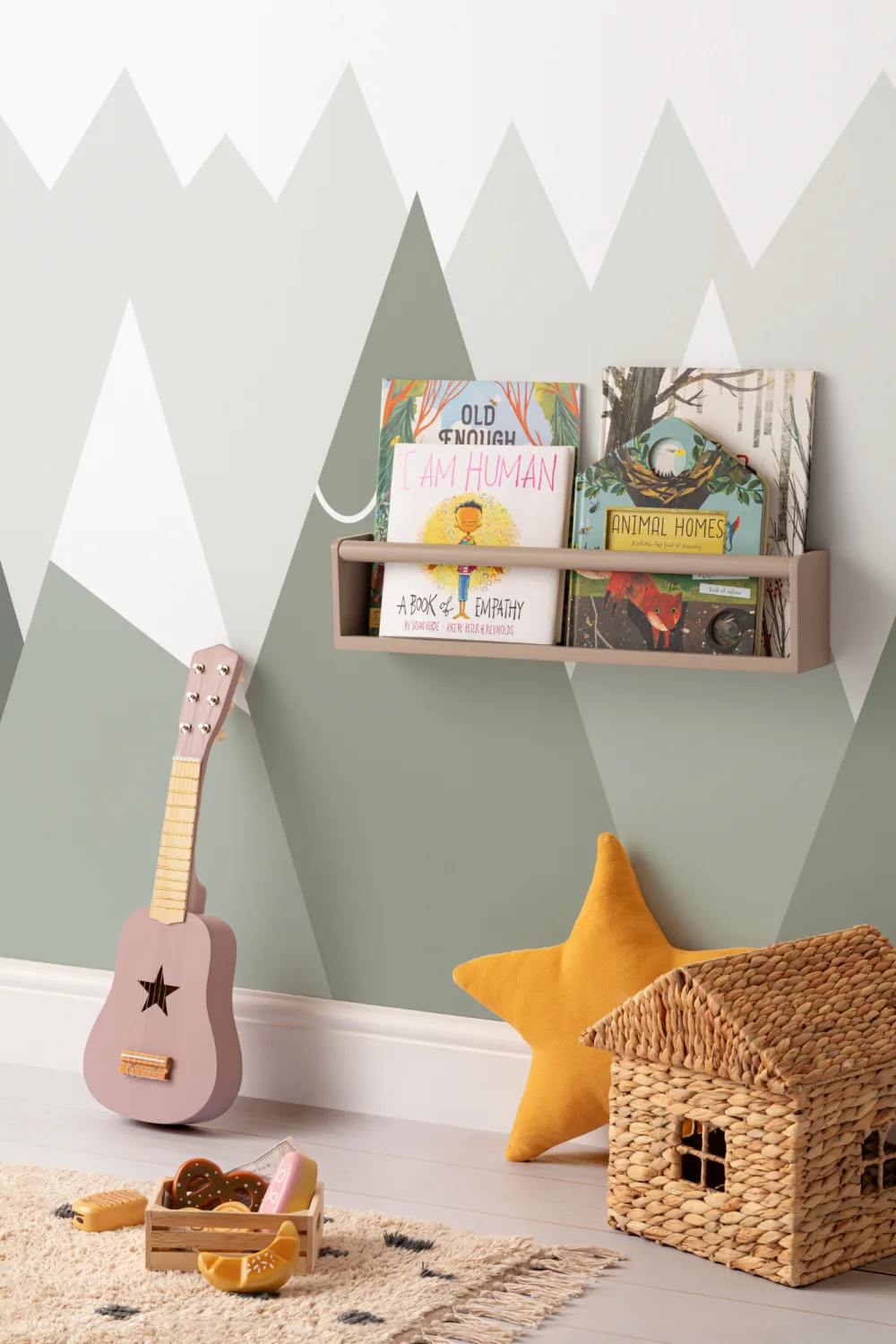 Sage Mountain Wallpaper Mural