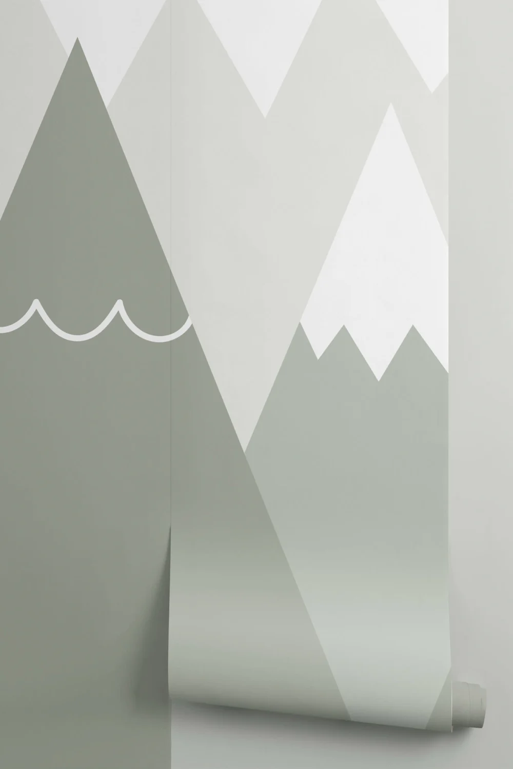 Sage Mountain Wallpaper Mural