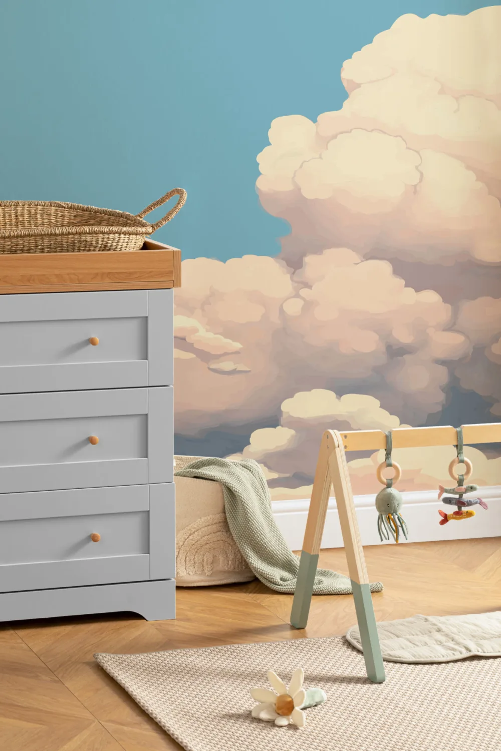 Big Clouds Wallpaper Mural