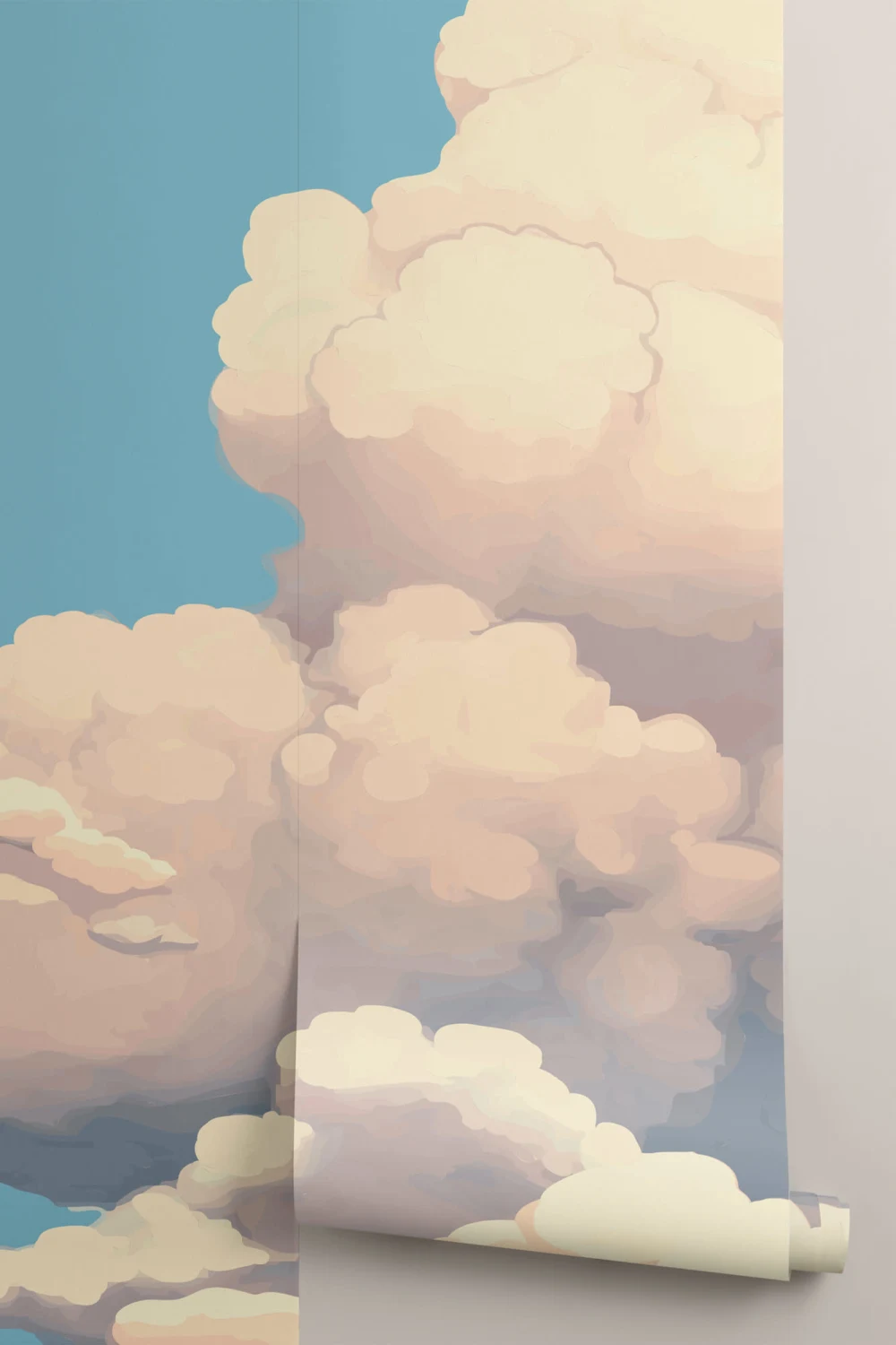 Big Clouds Wallpaper Mural