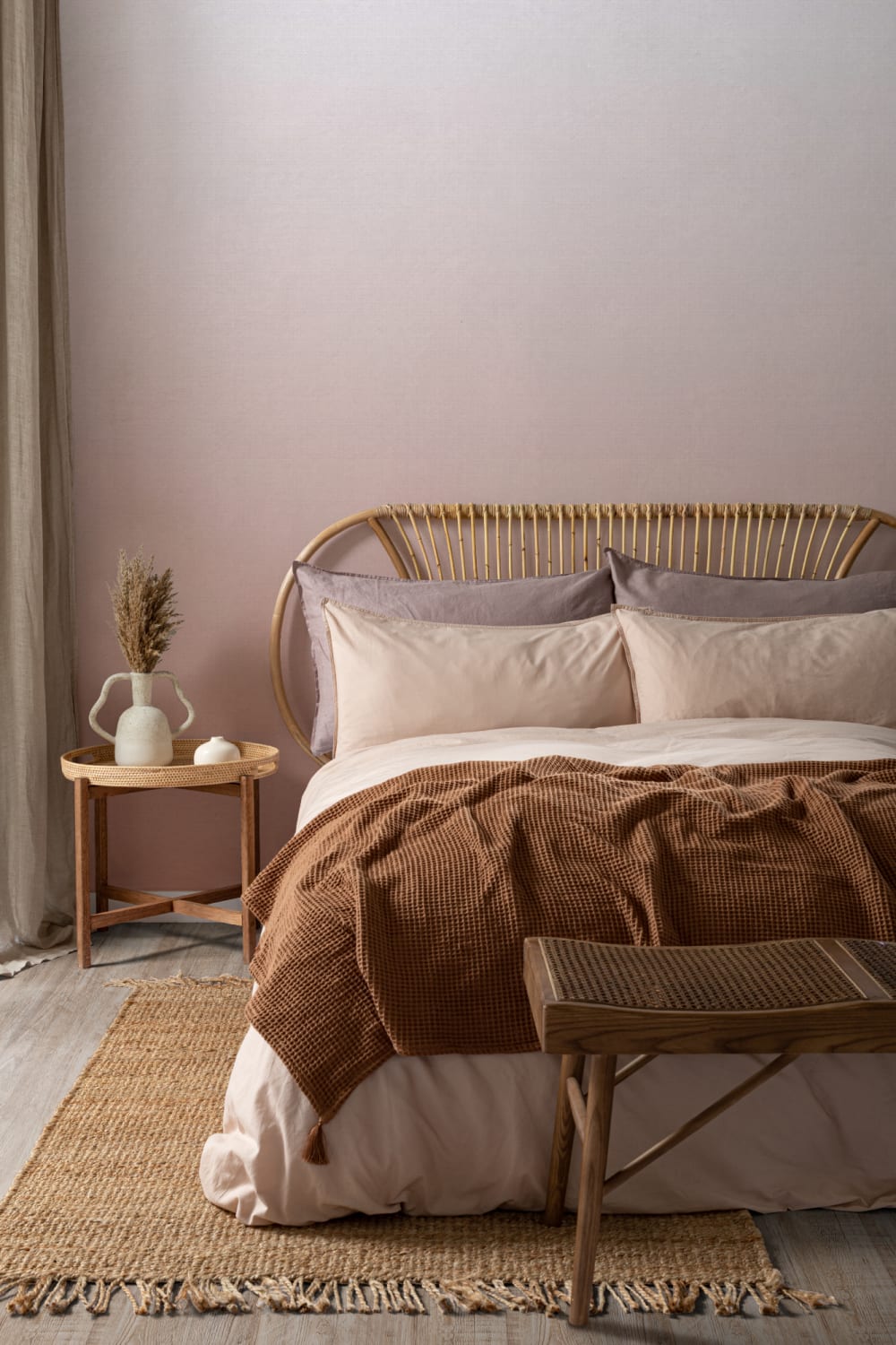 Rust Ombre Wallpaper Mural