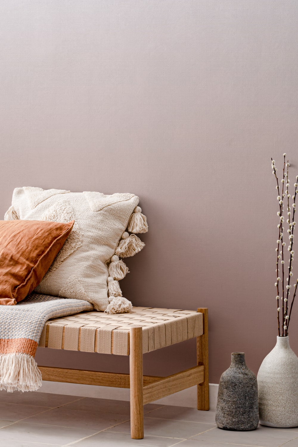 Rust Ombre Wallpaper Mural