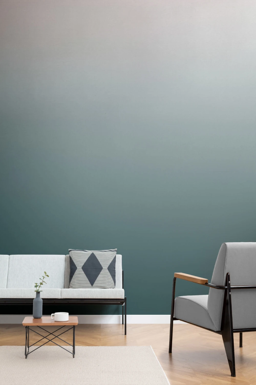 Fototapeta Forest Green Ombre