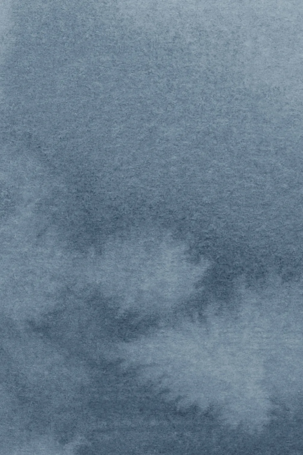 Blue Tones Ombre Fade Watercolor Wallpaper Mural