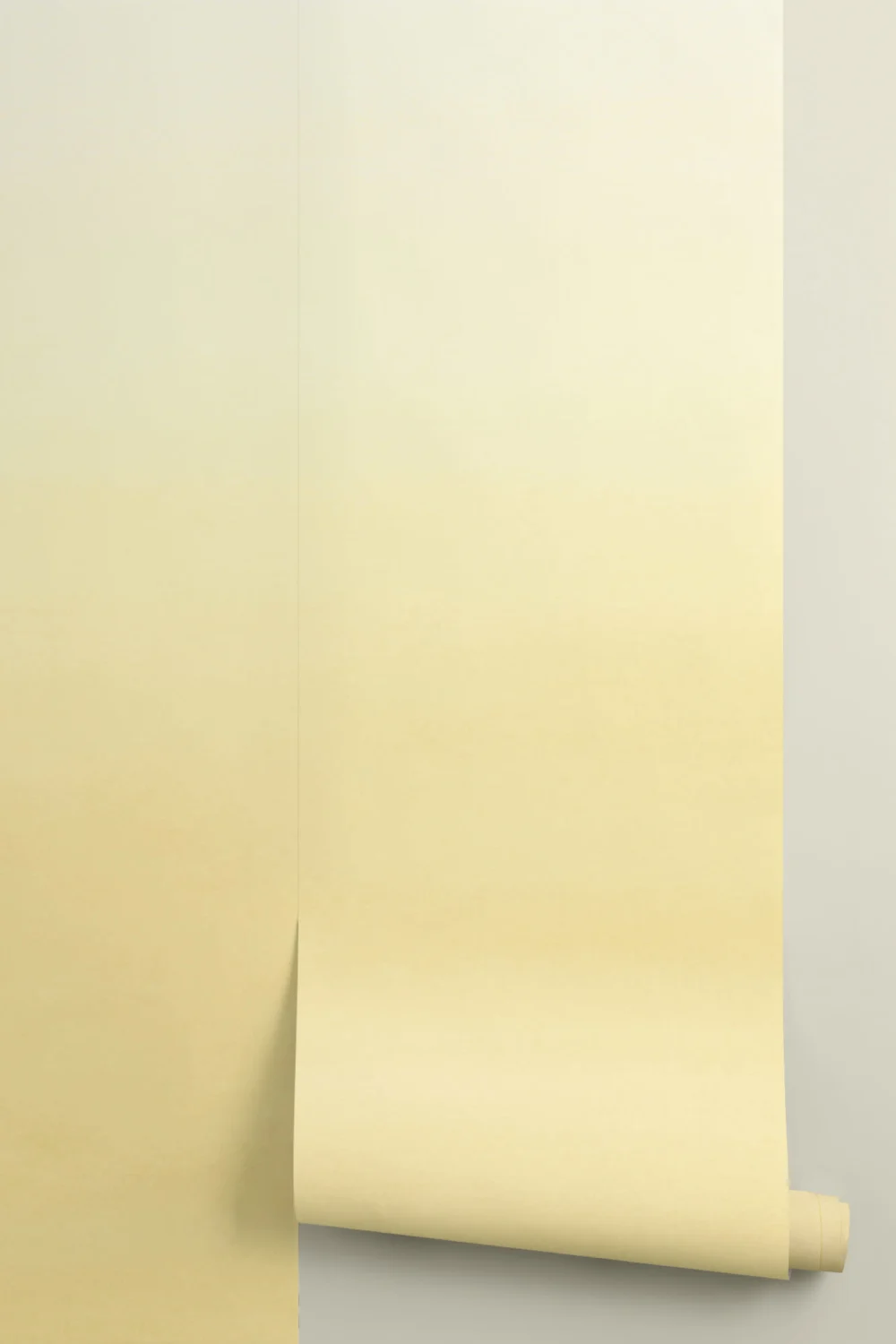 Carta da Parati Giallo Effetto Sfumato all’Acquerello