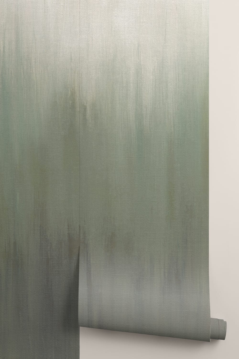Grön abstrakt klassisk elegans Konst Mural-tapeter