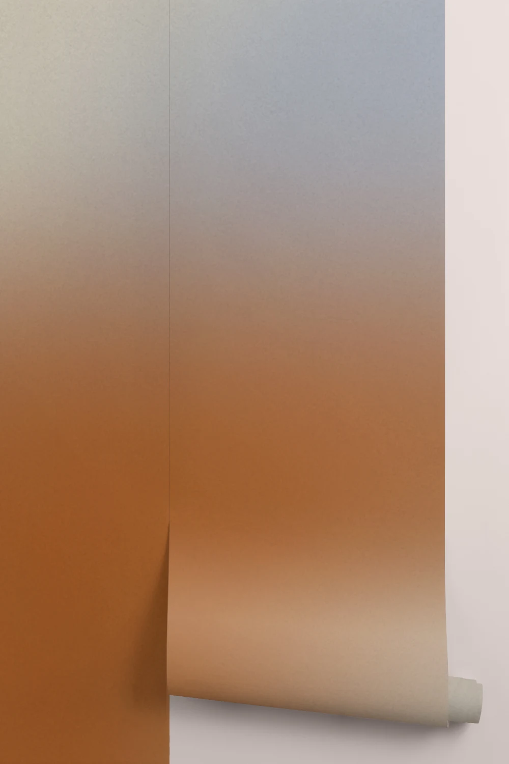 Warme beige gradiënt abstracte muurschildering