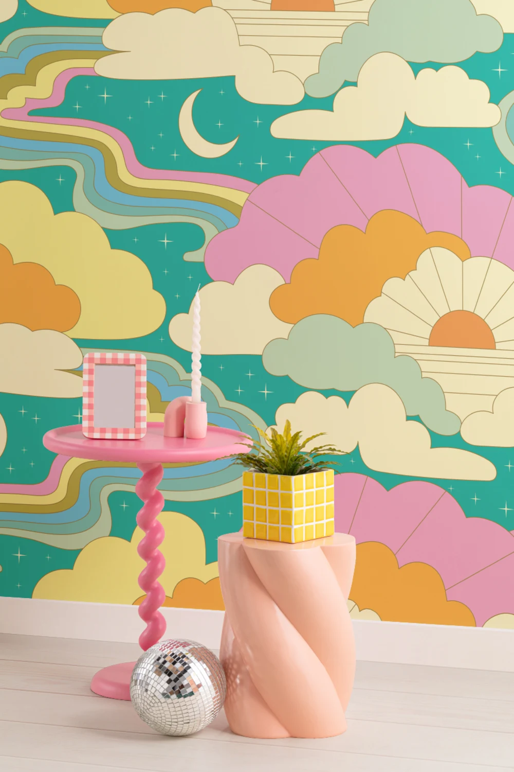 Elizabeth Olwen Cosmic Skyway Multi Mural
