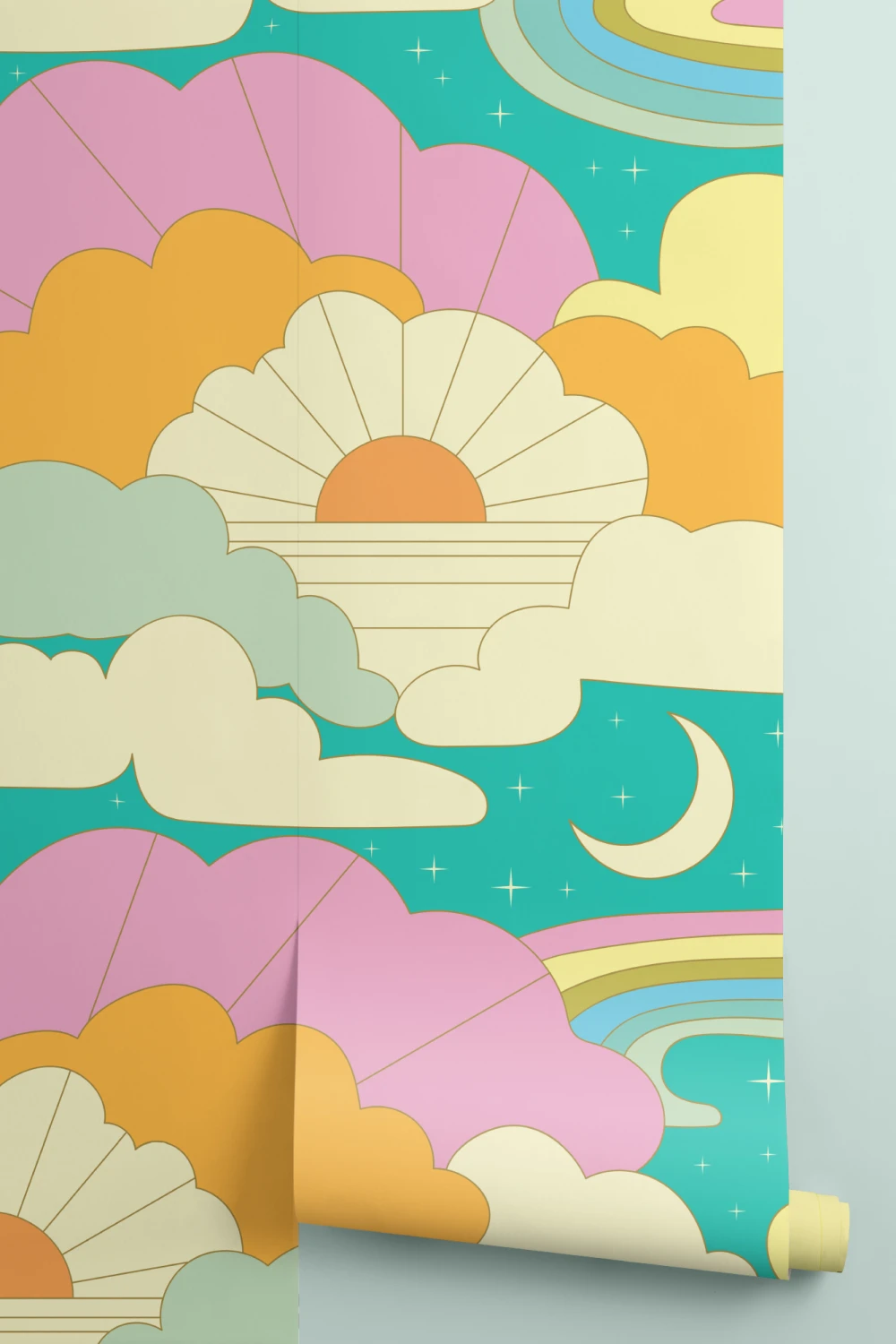 Elizabeth Olwen Cosmic Skyway Multi Mural