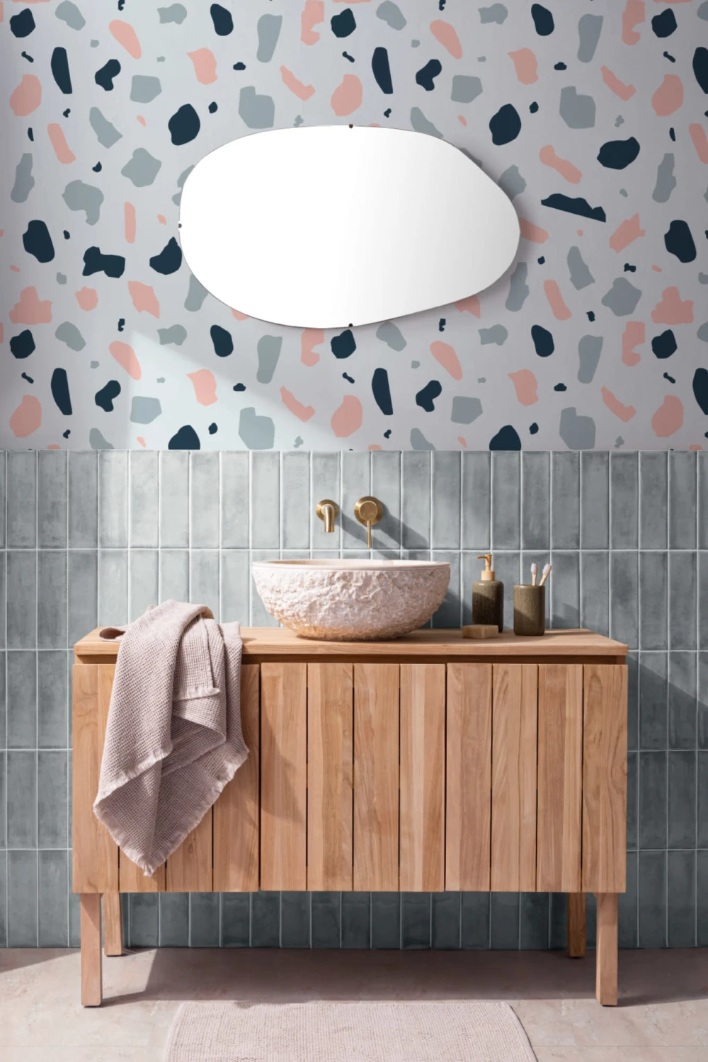 Stone Terrazzo kuvatapetti